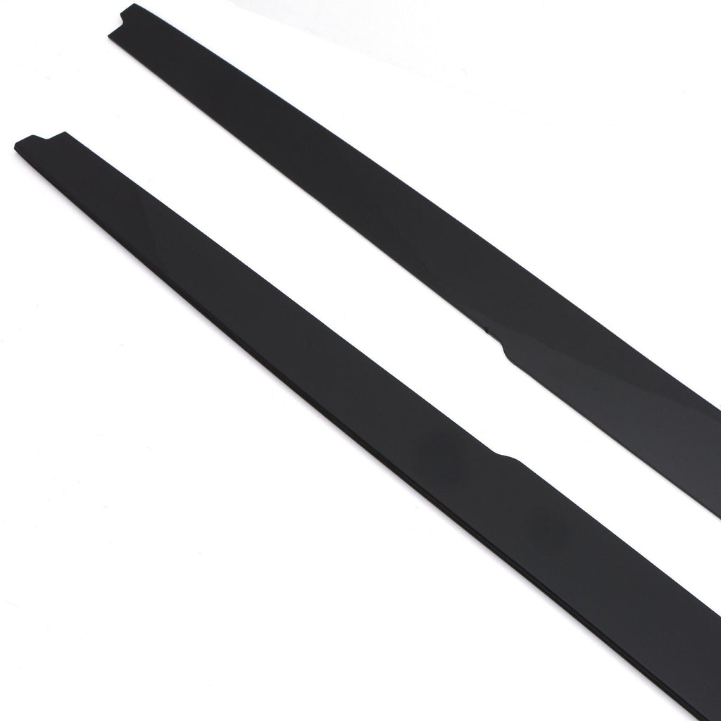Estensioni Minigonne Nero Lucido BMW Serie 5 E60 Berlina LCI 2007-2010 - foto 7