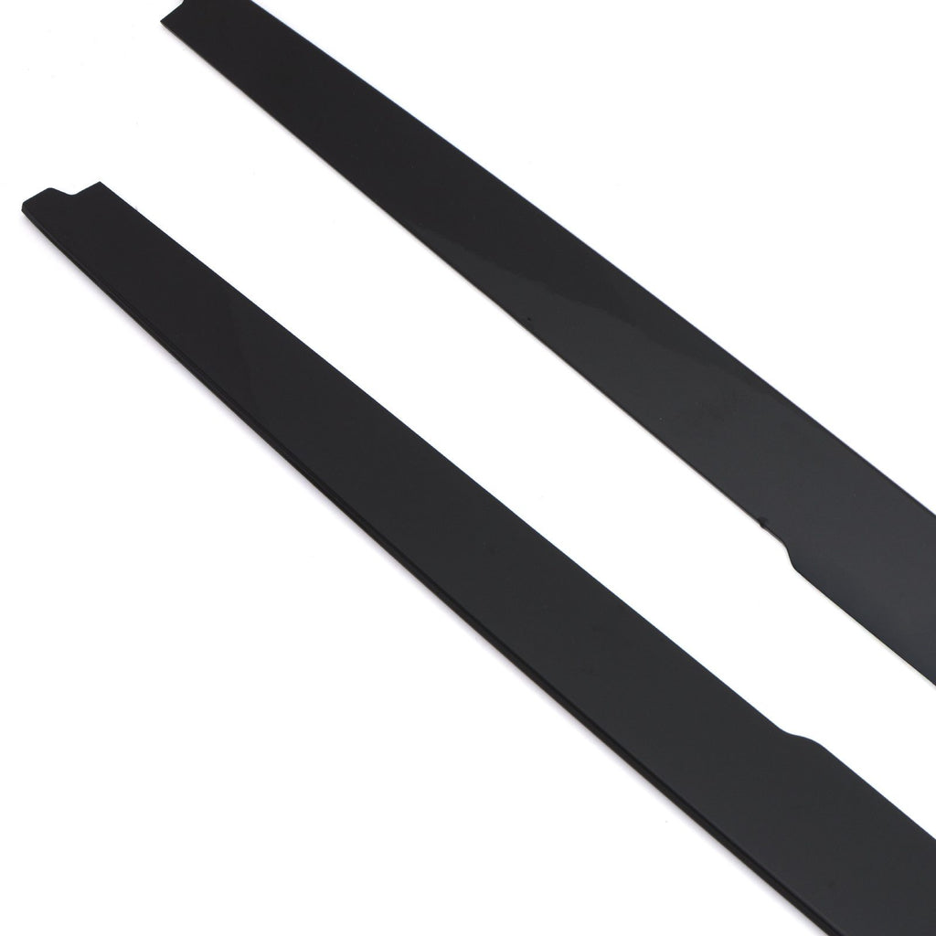 Estensioni Minigonne Nero Lucido BMW Serie 5 E60 Berlina LCI 2007-2010 - foto 8