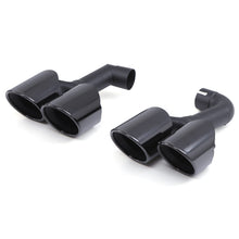 Terminali di Scarico Stile X3M Nero Lucido BMW X3 G01 2.0L 18-21 - foto 2