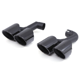 Terminali di Scarico Stile X3M Nero Lucido BMW X3 G01 2.0L 18-21 - foto 2