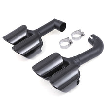 Terminali di Scarico Stile X3M Nero Lucido BMW X3 G01 2.0L 18-21 - foto 3