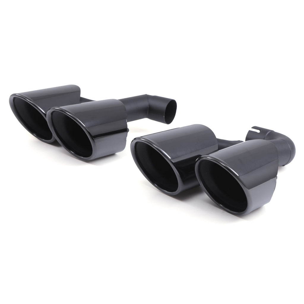 Diffusore Posteriore Stile X3M con Terminali Nero Lucido BMW X3 25i G01 Pre-LCI 17-21 - foto 8