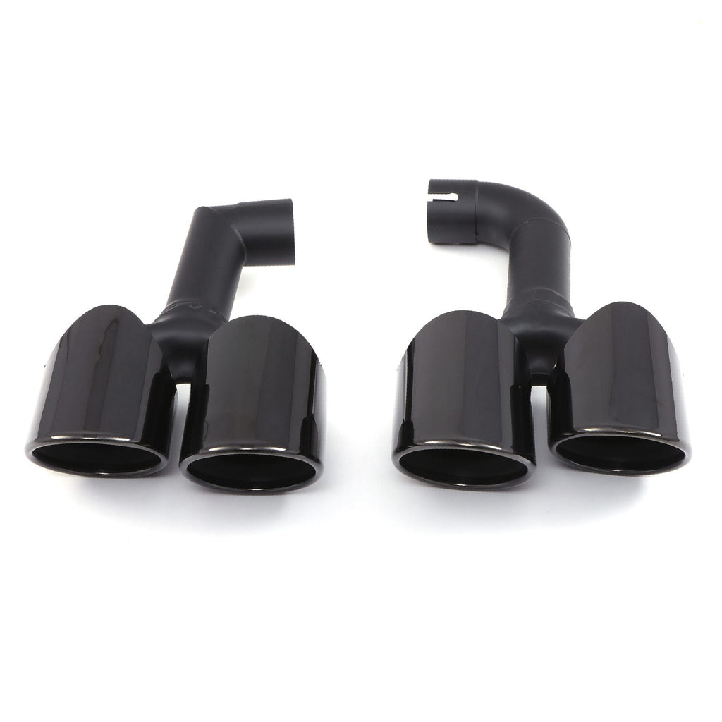 Diffusore Posteriore Stile X3M con Terminali Nero Lucido BMW X3 25i G01 Pre-LCI 17-21 - foto 9