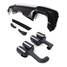 Diffusore Posteriore Stile X3M con Terminali Nero Lucido BMW X3 25i G01 Pre-LCI 17-21 - foto 4