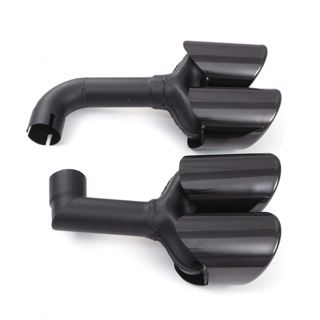 Terminali di Scarico Stile X3M Nero Lucido BMW X3 G01 2.0L 18-21 - foto 9