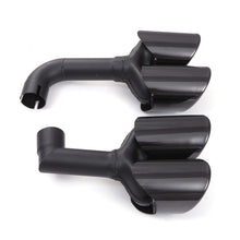 Terminali di Scarico Stile X3M Nero Lucido BMW X3 G01 2.0L 18-21 - foto 9