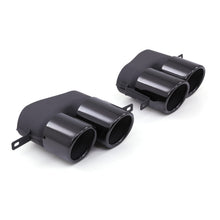 Terminali di Scarico Quad Nero Lucido BMW Serie 3 G20 LCI 22+ - foto 4