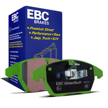 Pastiglie freni EBC Greenstuff posteriori per Audi 90