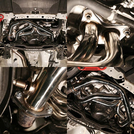 Collettore di Scarico Tri-Y SK-Import Acciaio Inox Subaru BRZ Toyota GT86 - foto 2