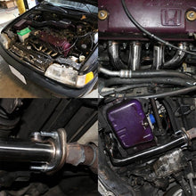 Collettore di Scarico 4-1 SK-Import Lucido Acciaio Inox Honda Civic CRX Del Sol - foto 4