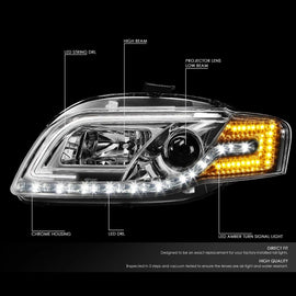 Fari Anteriori LED SK-Import Cromati Audi A4 B7 e S4 B7 - foto 2