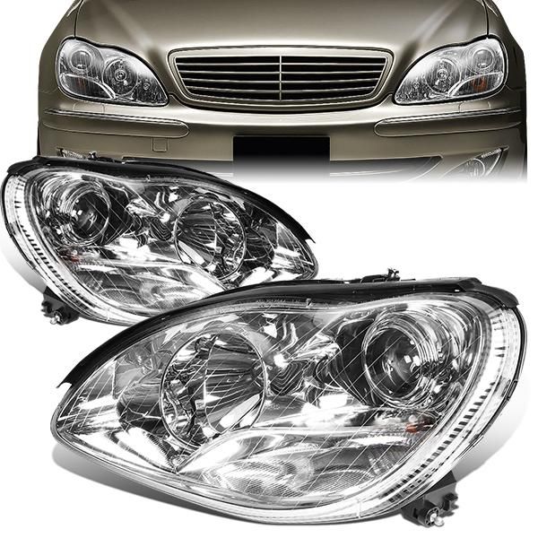 Fari Anteriori SK-Import Cromati Mercedes Classe S W220