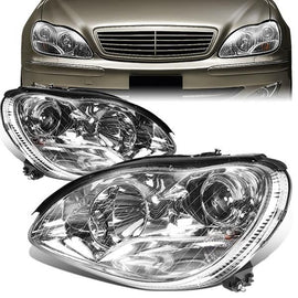 Fari Anteriori SK-Import Cromati Mercedes Classe S W220