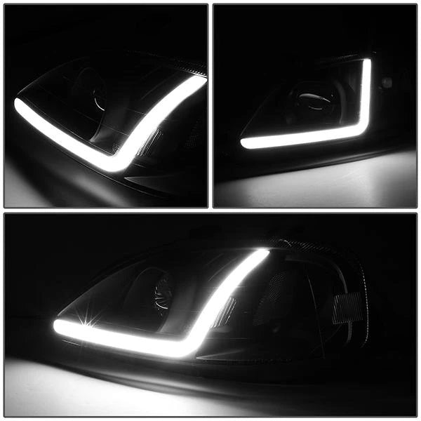 Fari Anteriori LED SK-Import Lente Fumé Honda Civic EK EJ Pre Facelift Phase 1 - foto 3
