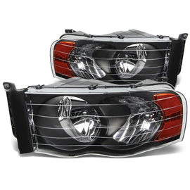 Fari Anteriori Frecce Ambra SK-Import Neri Dodge Ram 1500 2500 3500 - foto 2