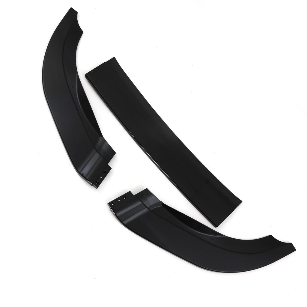 Lip Splitter Anteriore Nero Lucido Volkswagen Golf R MK6 08-11 - foto 2