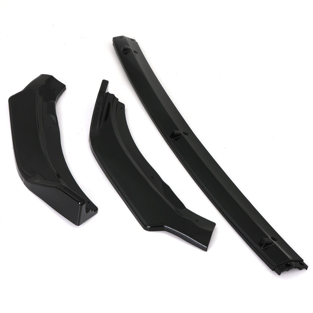 Splitter Anteriore Nero Lucido Volkswagen Polo MK6 18+ - foto 2