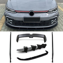 Body Kit Aerodinamico Stile Oettinger Nero Lucido VW Golf MK8 R-Line 2020+