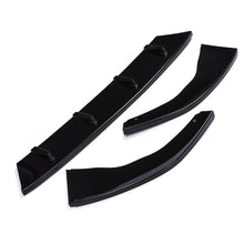 Splitter Anteriore Nero Lucido VW Golf MK8 GTI/R/R-Line 20+ - foto 2