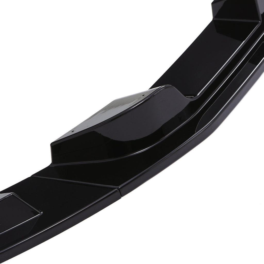 Splitter Lip Anteriore Nero Lucido VW Transporter T6 T6.1 16-23 - foto 3
