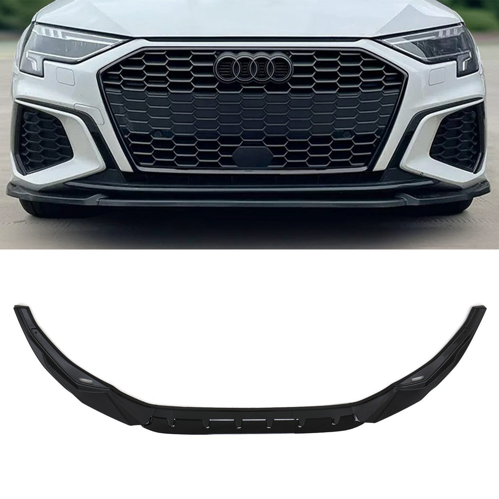 Splitter Anteriore Nero Lucido Audi A3 8Y 2020+