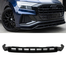 Splitter Lip Anteriore Nero Lucido Audi Q8 18-23