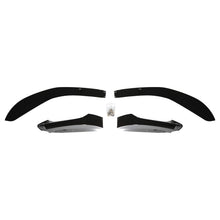 Splitter Anteriore Nero Lucido BMW Serie 1 F20 LCI MP Style 15-19 - foto 2