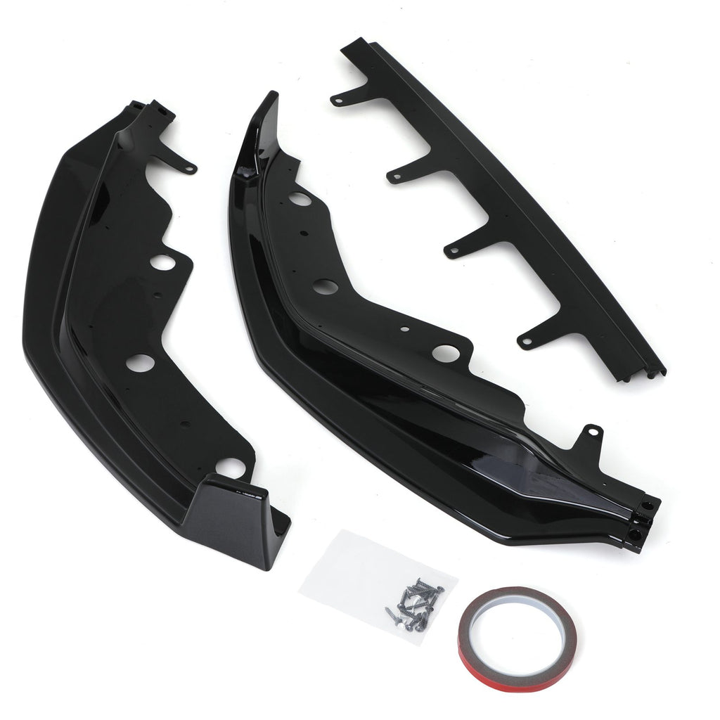 Splitter Anteriore Nero Lucido BMW Serie 3 G20 G21 19-22 - foto 2