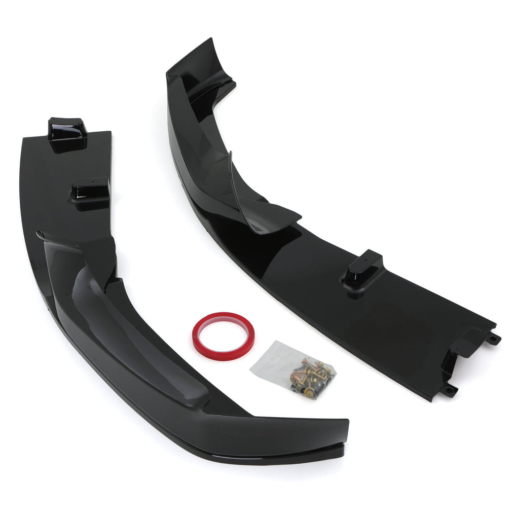 Splitter Anteriore Stile M Performance Nero Lucido BMW Serie 5 G30 G31 17-20 - foto 5