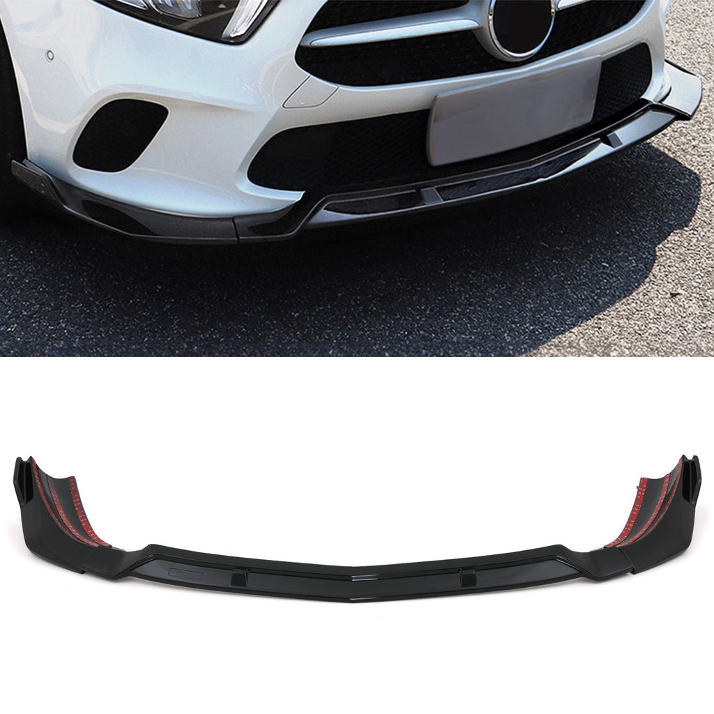 Splitter Anteriore Nero Lucido Mercedes Classe A W177 18-23