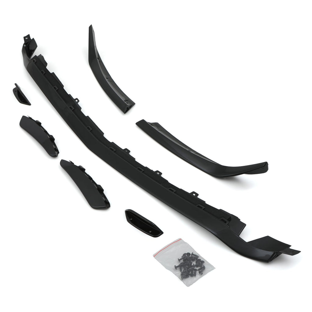 Kit Splitter con Prese d'Aria e Canard Nero Lucido Mercedes Benz Classe A W177 18+ - foto 2