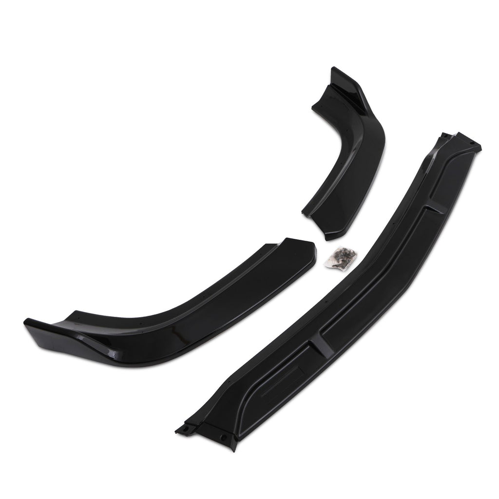 Lip Splitter Anteriore Inferiore Nero Lucido Mercedes Benz Classe C W204 07-14 - foto 3