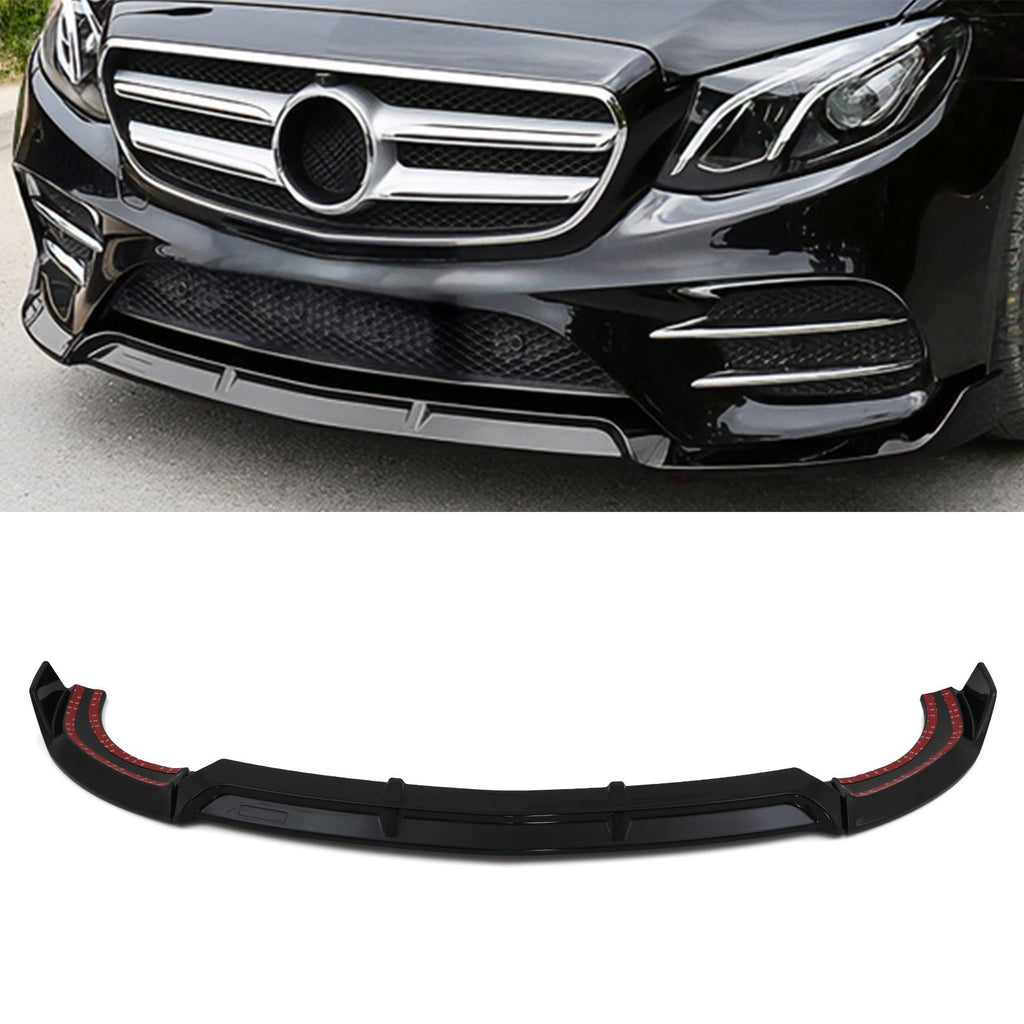 Splitter Anteriore Nero Lucido Mercedes Classe E W213 16-20