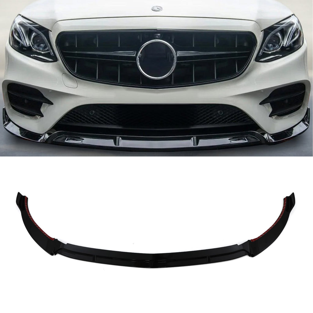 Splitter Anteriore Stile Brabus Nero Lucido Mercedes Benz Classe E W213 20+
