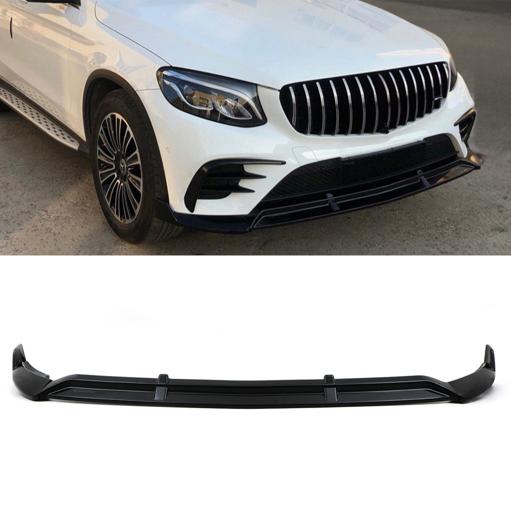 Splitter Lip Anteriore Stile AMG Brabus Nero Lucido Mercedes Benz GLC X253 16-19
