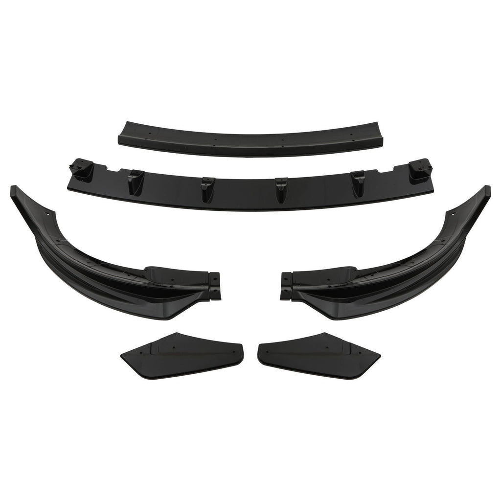 Lip Splitter Anteriore Nero Lucido Tesla Model Y 20+ - foto 2
