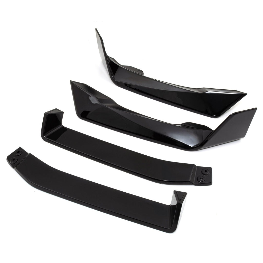 Splitter Lip Anteriore Nero Lucido BMW X6 G06 LCI 23+ - foto 2