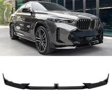 Splitter Lip Anteriore Nero Lucido BMW X6 G06 LCI 23+