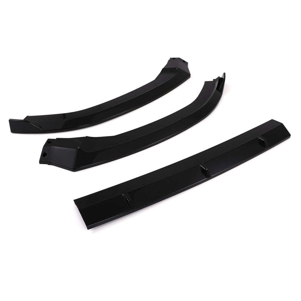 Splitter Anteriore Stile S-Line Nero Lucido Audi A6 C7 Facelift 14-17 - foto 3