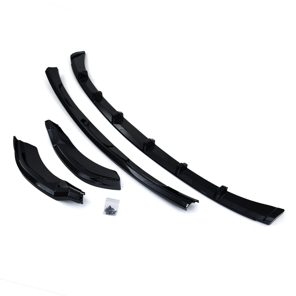 Splitter Anteriore 4 Pezzi Nero Lucido Mercedes-Benz GLC X254 24+ - foto 3