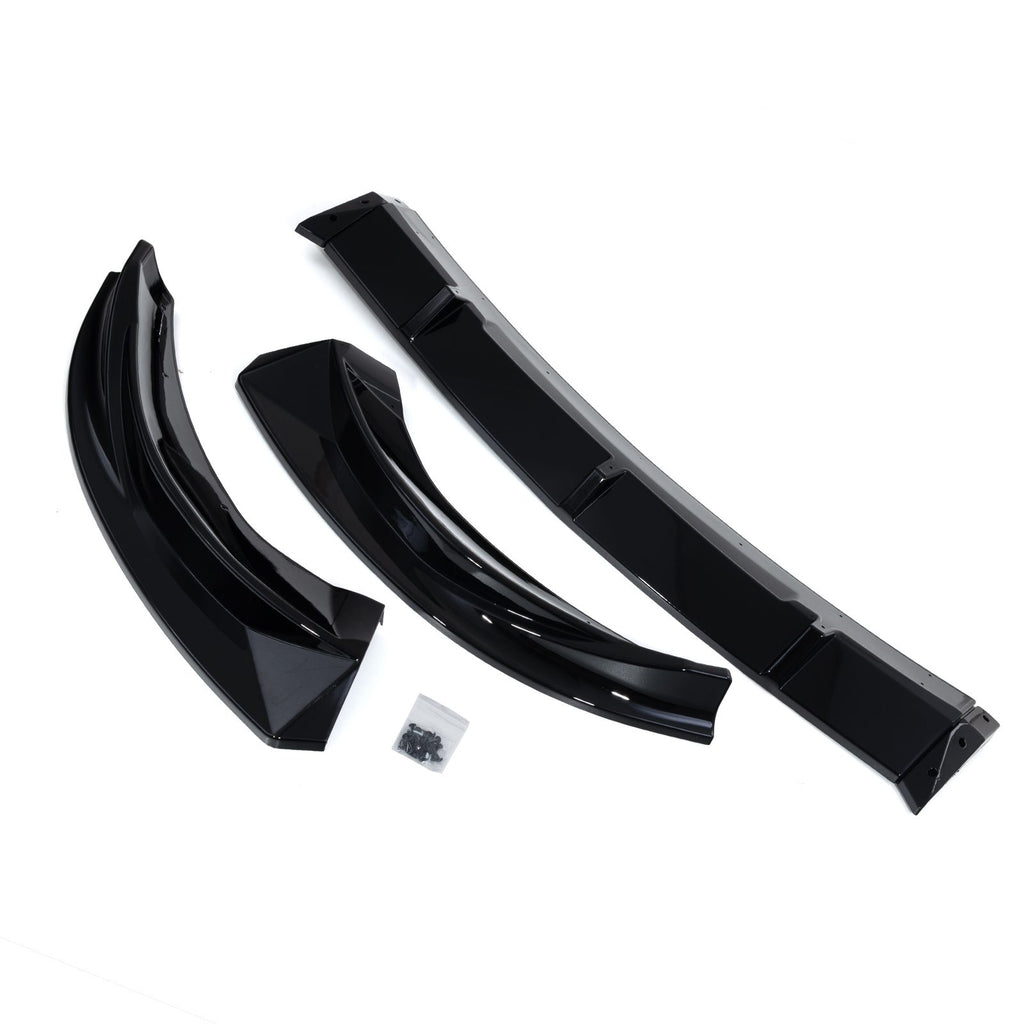 Spoiler Anteriore 3 Pezzi Stile Twin Door Nero Lucido Mercedes Sprinter VS30 2019+ - foto 3
