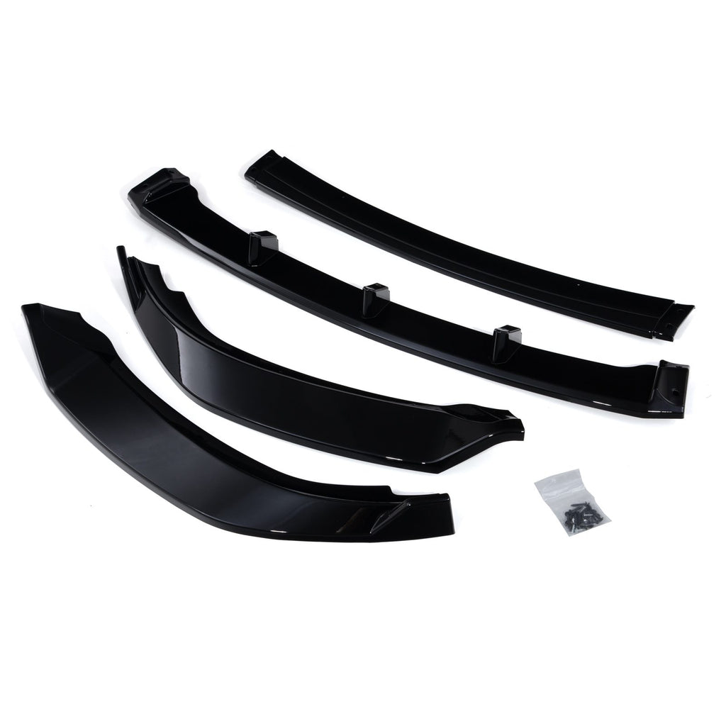 Lip Anteriore 4 Pezzi Nero Lucido Cupra Formentor MK1 Facelift 24+ - foto 3