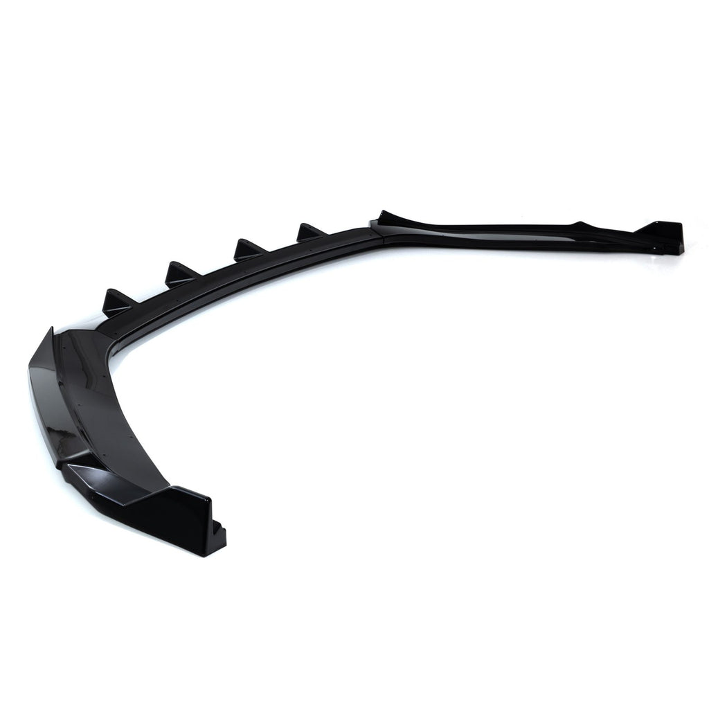 Splitter Anteriore 3 Pezzi Stile R-Line Nero Lucido VW Arteon Facelift 2020-2024 - foto 5
