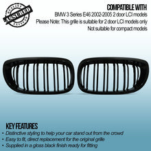 Griglia Calandra Anteriore BMW Serie 3 E46 2 Porte LCI 02-05 - foto 3