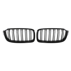 Calandra Doppio Rene Nero Lucido BMW Serie 3 F30 F31 12-19 - foto 2