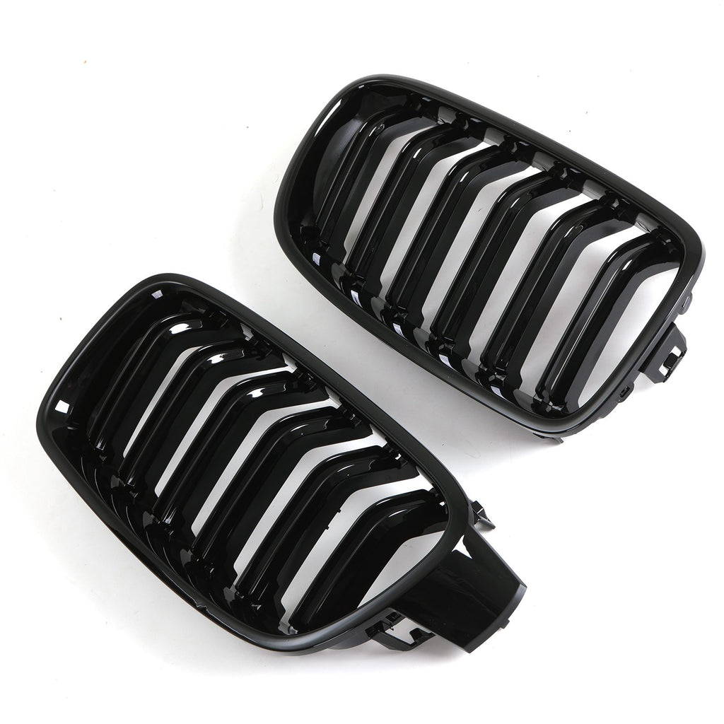 Calandra Doppio Rene Nero Lucido BMW Serie 3 F30 F31 12-19 - foto 7