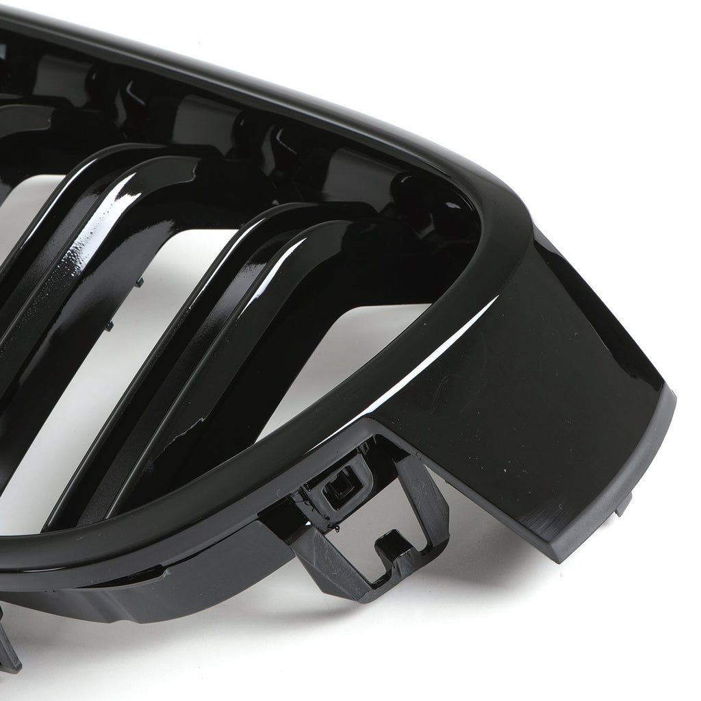Calandra Doppio Rene Nero Lucido BMW Serie 3 F30 F31 12-19 - foto 4