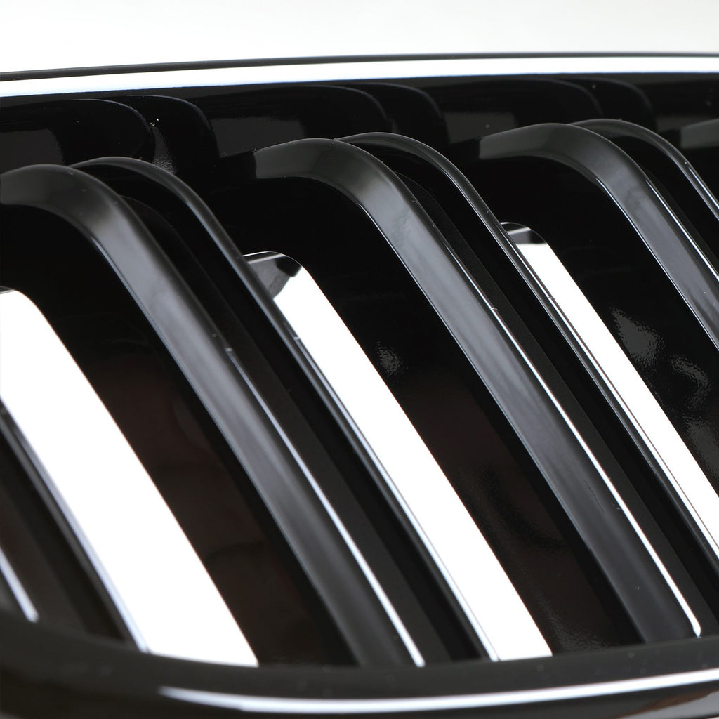 Calandra Doppio Rene Nero Lucido BMW Serie 3 F30 F31 12-19 - foto 5
