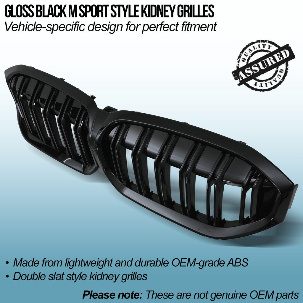 Griglie Calandra Stile M Sport BMW Serie 3 G20 G21 LCI 22+ - foto 2