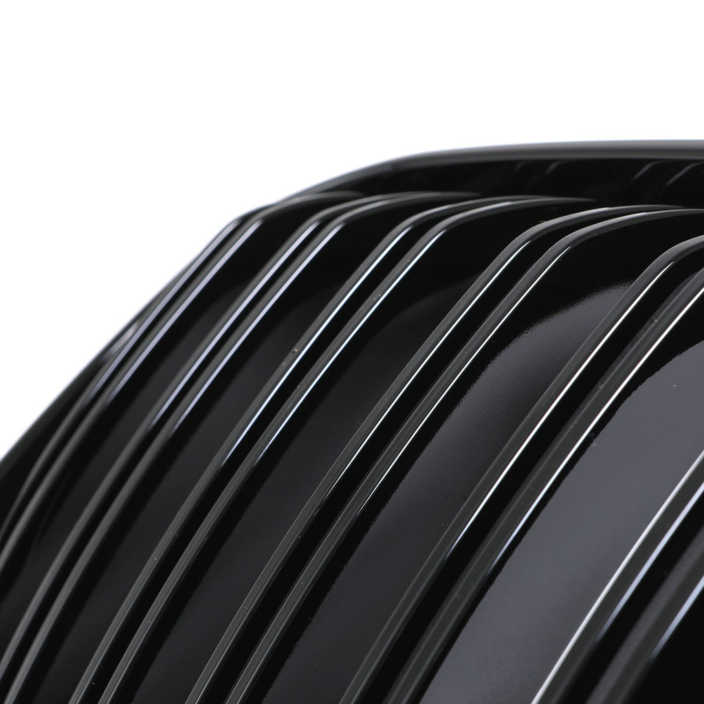 Griglie Anteriori a Doppia Lamella Nere Lucide BMW X3 G01 18-21 - foto 6